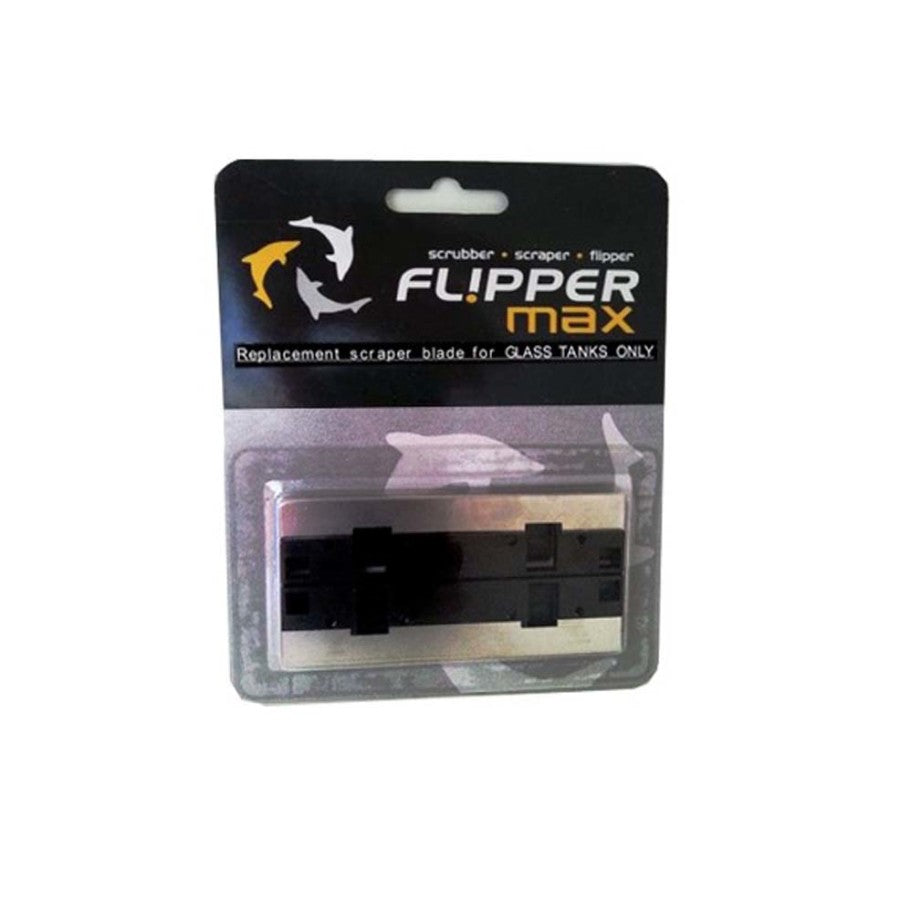 Flipper Cleaner FL!PPER Aquarium Algae Remover for Fish Tank Cleaner Replacement Blades, Pack of 2 - Glass Scraper Blades for Cleaning Kits - Water Cleaning Accessory