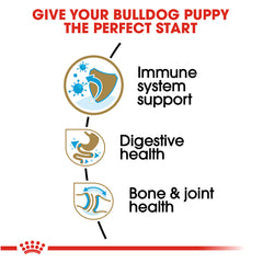 Royal Canin® Breed Health Nutrition® Bulldog Puppy Dry Dog Food, 30 lb