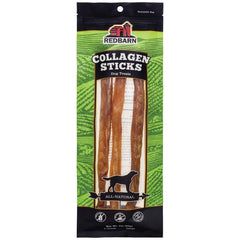 Redbarn Beef Collagen Sticks for Dogs, Long Lasting Collagen Chews for Dogs. Bully Sticks Alternative High Protein Dental Treats w/ Natural Collagen for Dogs Supports Joint, Skin & Coat Health