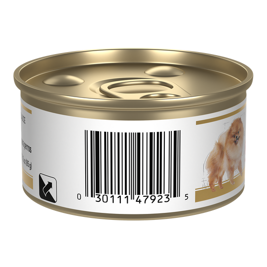 Royal Canin® Breed Health Nutrition® Pomeranian Adult Loaf in Sauce Canned Dog Food, 3 oz. can