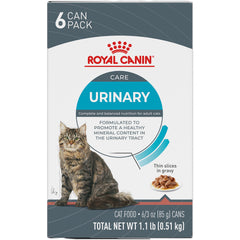 Royal Canin® Feline Care Nutrition™ Urinary Care Thin Slices in Gravy Canned Cat Food, 3 oz, 6-Pack