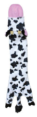 SKINNEEEZ CRINKLER COW DOG TOY