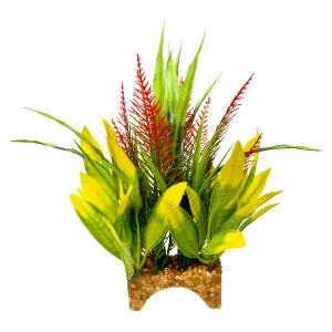 Blue Ribbon Pet Products Garden Clusters Archway Plant Aquarium Ornament