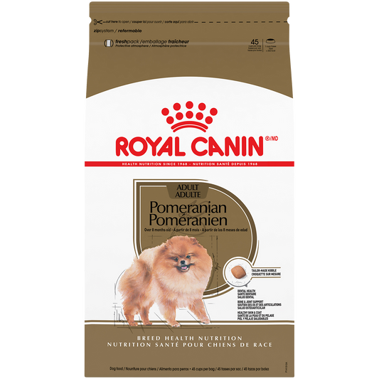 Royal Canin® Breed Health Nutrition® Pomeranian Adult Dry Dog Food, 2.5 lb. bag