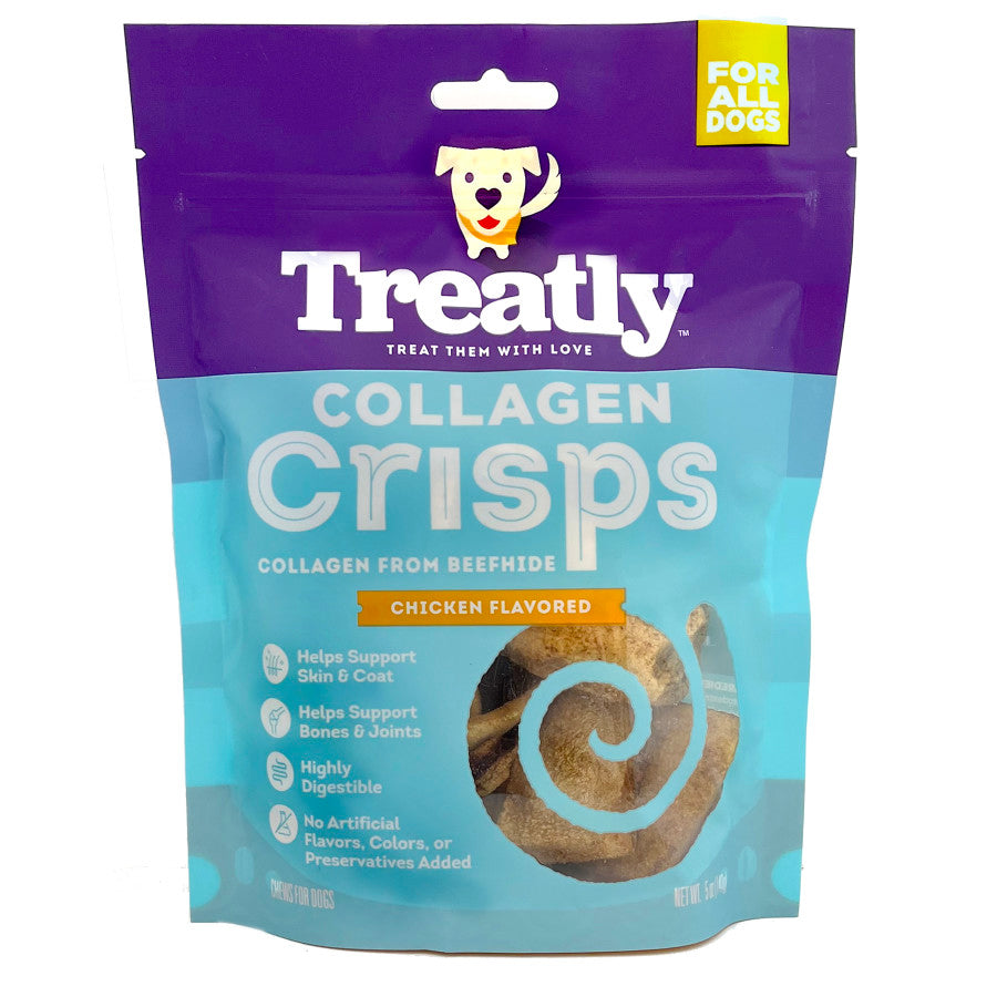Treatly Collagen Crisps Dog Treats Chicken