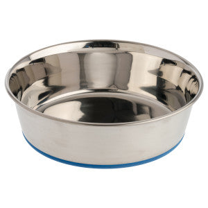 OurPet's DuraPet Premium Dishwasher Safe Stainless Steel Dog Bowl for Food or Water [Multiple Sizes for Small to Large Dogs] in Traditional or Wide Base Design