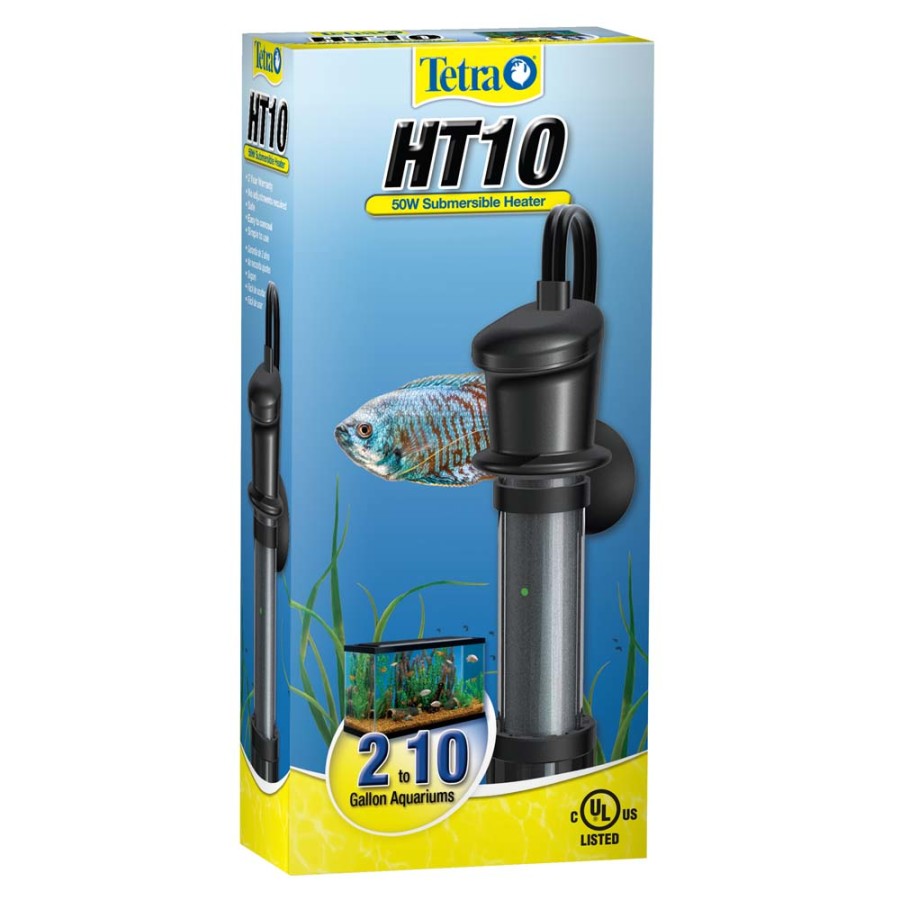Tetra 26446 HT Submersible Aquarium Heater With Electronic Thermostat, Multicolor
