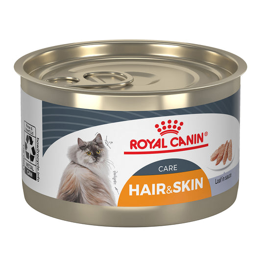 Royal Canin® Feline Care Nutrition™ Hair & Skin Care Loaf In Sauce Canned Cat Food, 5.1 oz