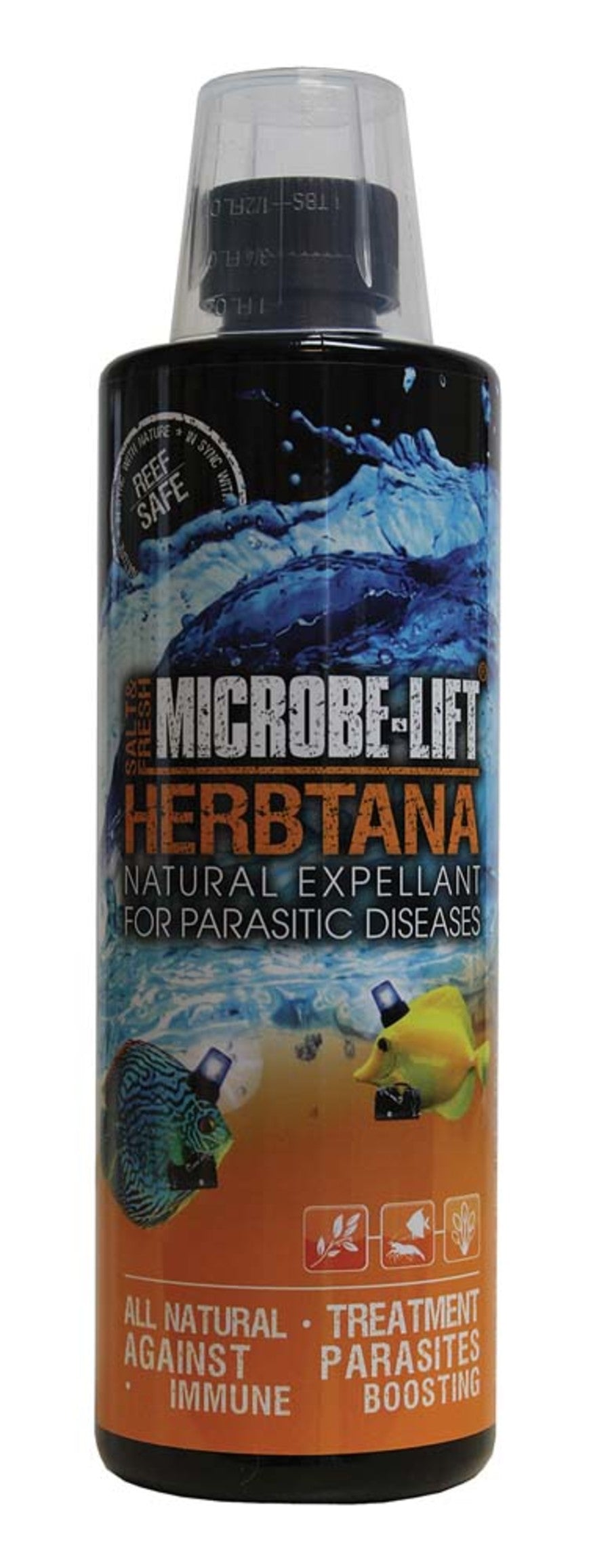 MICROBE-LIFT HERB08 Herbtana for Freshwater and Saltwater Home Aquariums and Fish Tanks