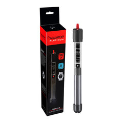 Aquatop Quartz Platinum Heater - Fully Submersible Fish Tanks, 68-93F Adjustable Temperature Range, Fresh & Saltwater Use, Shatter Resistant Aquarium Heaters