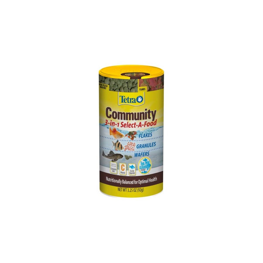 Tetra Community Select-A-Food Aquarium Fish Food (1 Can)