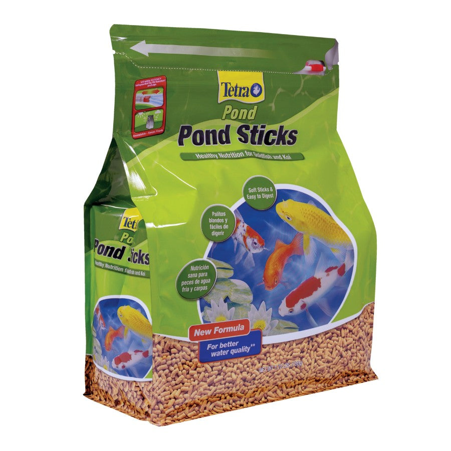 TetraPond Pond Sticks, Pond Fish Food, For Goldfish And Koi, 16357
