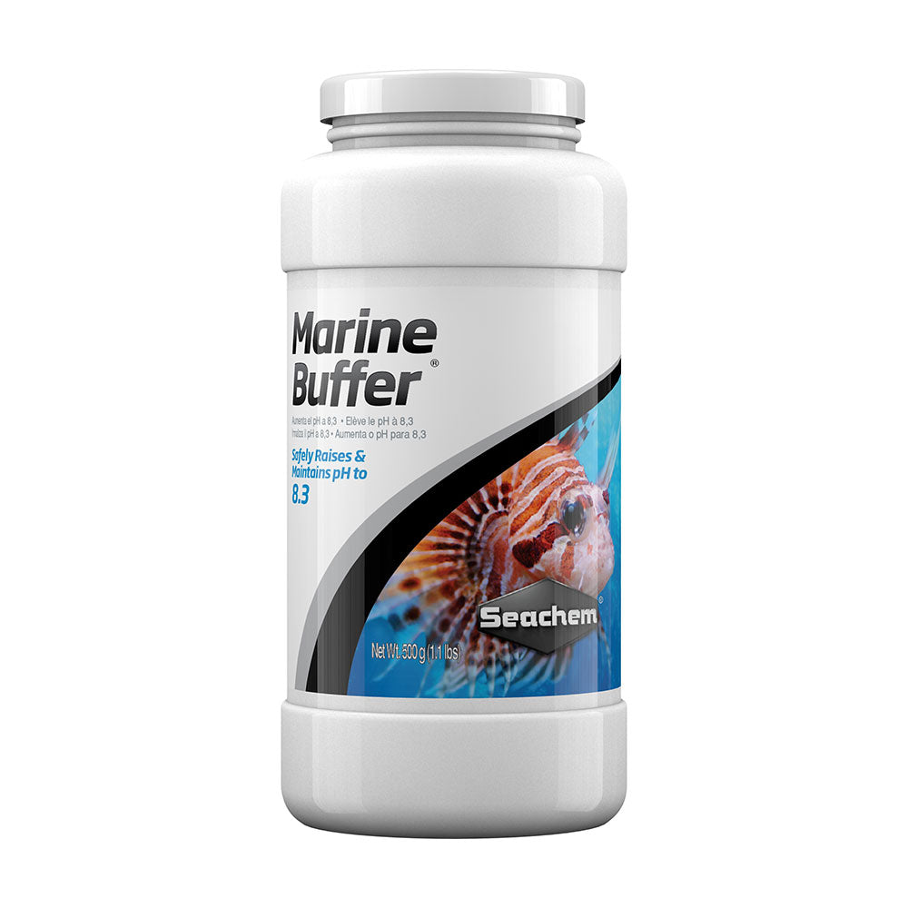 Seachem® Marine Buffer™ Raises & Maintains pH At 8.3 In All Saltwater Aquariums 500 Gm
