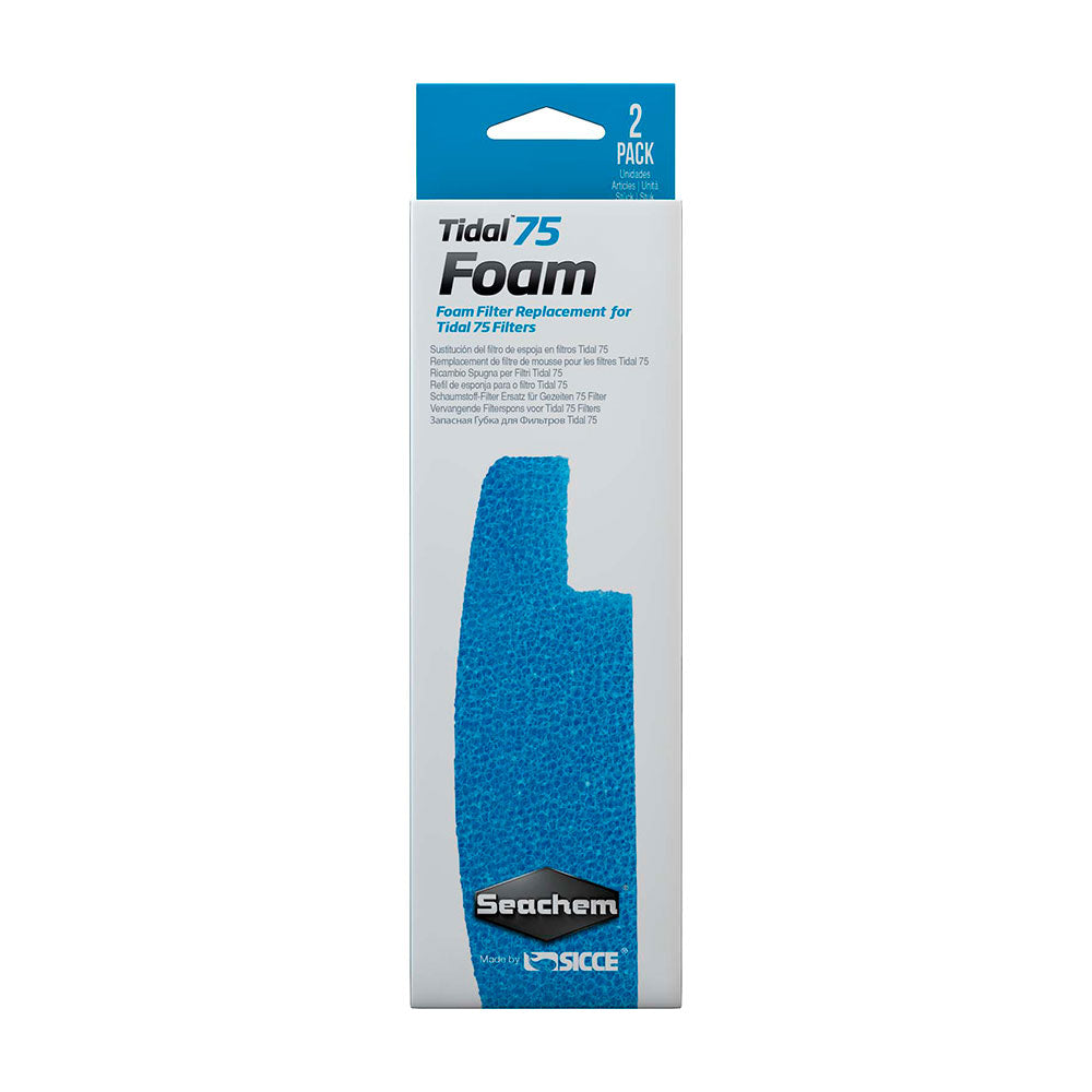Seachem® Tidal™ 75 Foam Filter 2 Count