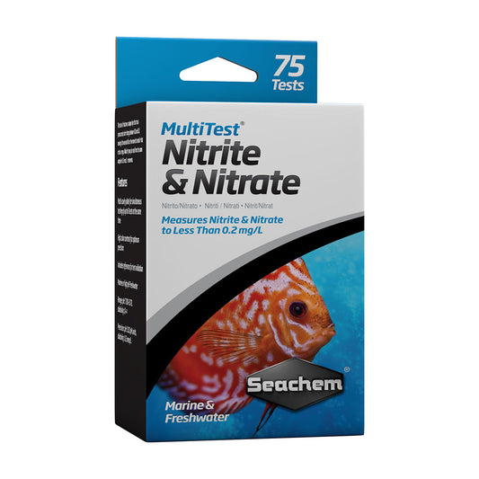 Seachem® Multitest™ Measures Nitrite & Nitrate 75 Count