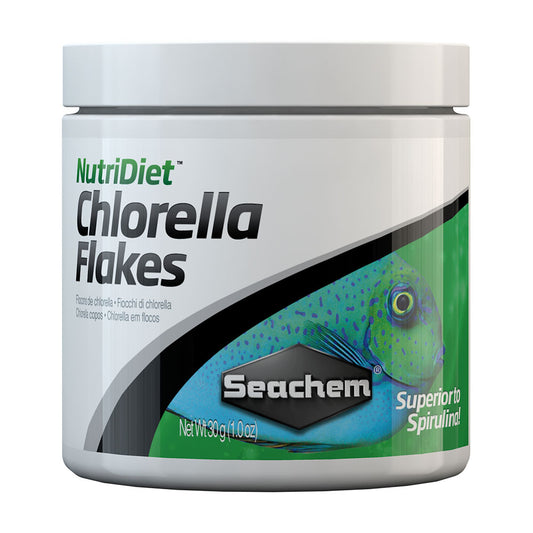 Seachem® Nutridiet® Probiotics Chlorella Flakes for Marine & Freshwater Fish 30 Gm