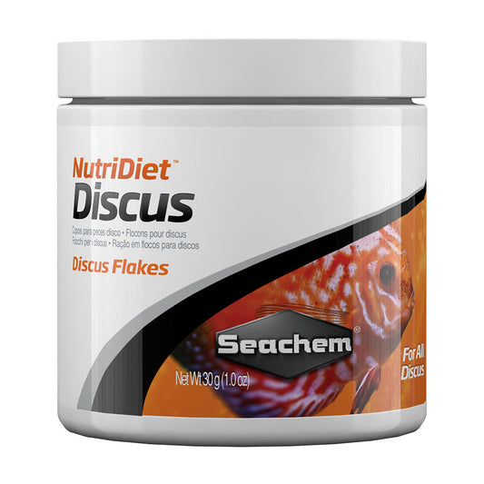 Seachem® Nutridiet® Probiotics Discus Flakes for Discus Fish 30 Gm