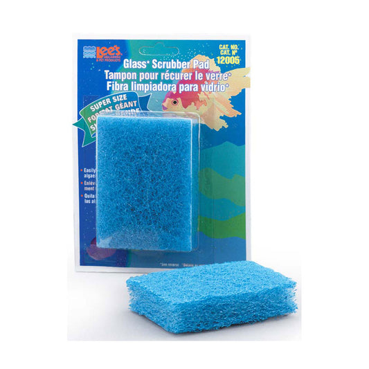 Lee's® Super Size Coarse Scrubber Pad for Glass 3 Inch X 4 Inch X 1 Inch