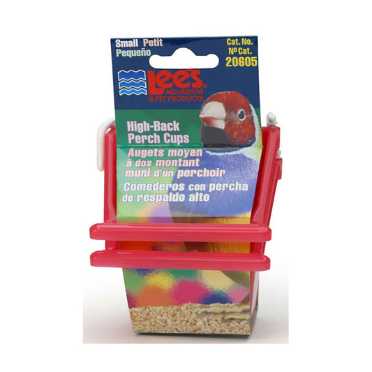 Lee's® Small High-Back Perch Cup 2 Count