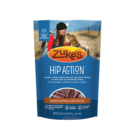 Zuke's® Hip Action® Peanut Butter & Oats Recipe Dog Treats 1 Lbs