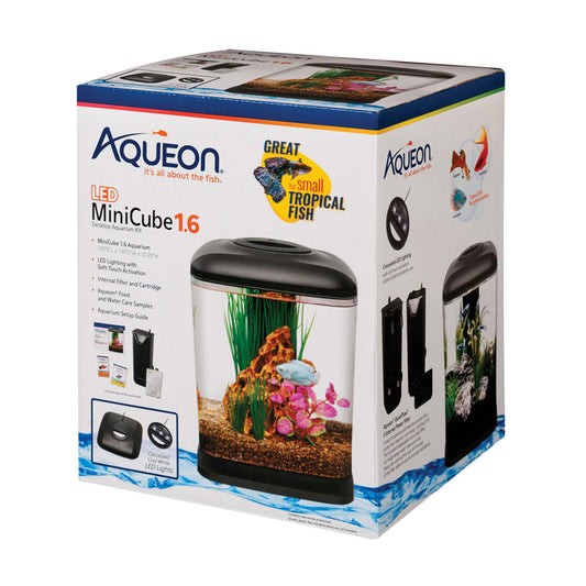 Aqueon® Minicube 1.6 LED Desktop Aquarium Kit 8 X 8 X 9.75 Inch