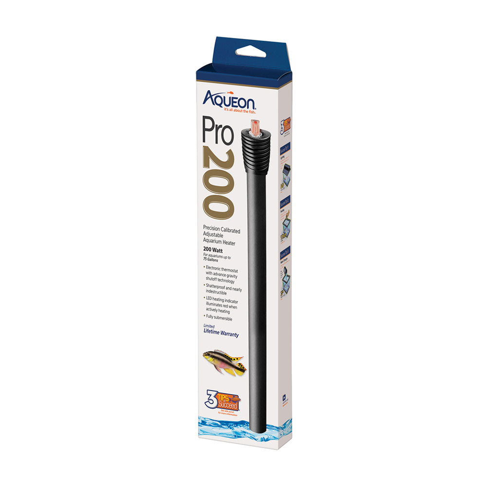Aqueon® Pro Adjustable Heater 200 Watt 1.5 X 1.75 X 12.75 Inch