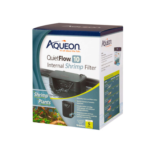 Aqueon® Quietflow Internal Shrimp Filter 10 Gal
