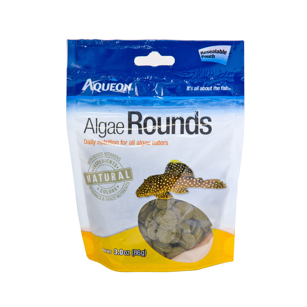 Aqueon® Algae Rounds Bottom Feeder Fish Food 3 Oz
