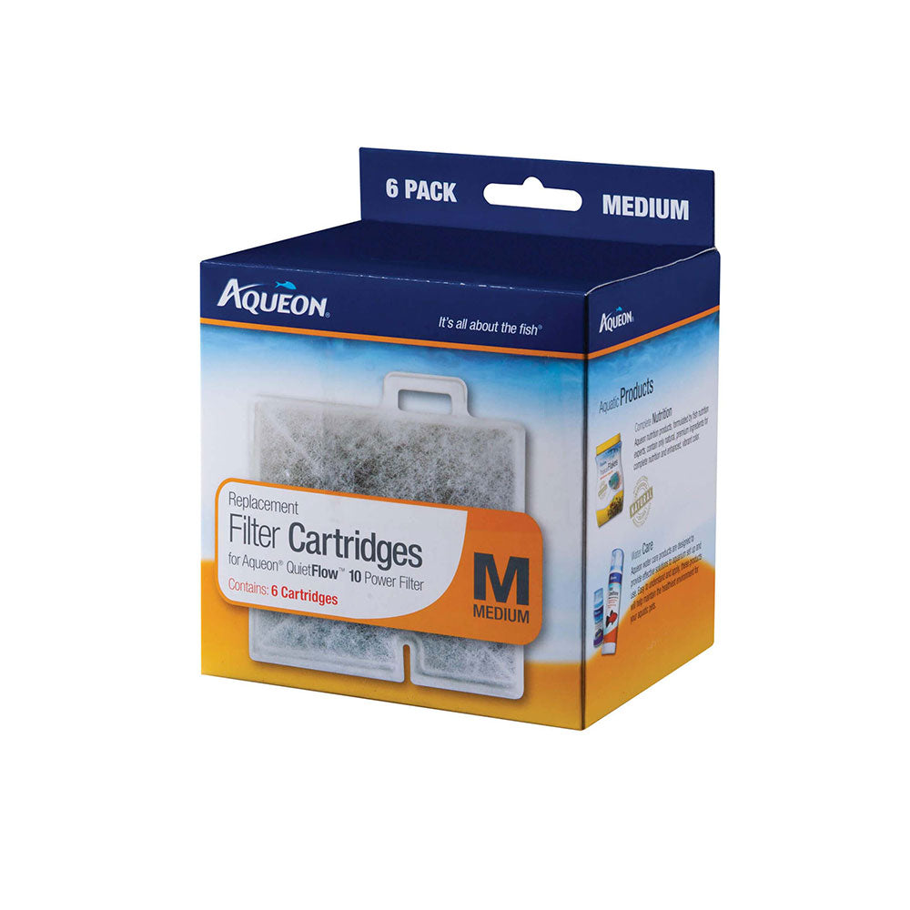 Aqueon® Replacement Filter Cartridges Medium X 6 Count