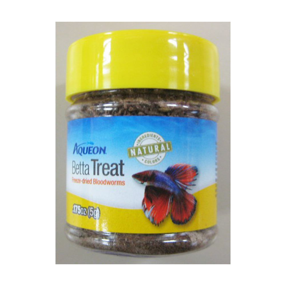 Aqueon® Dehydrated Bloodworms Betta Fish Treats 175 Oz
