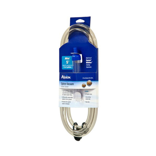 Aqueon® Siphon Vacuum Gravel Cleaner Mini 5 Inch