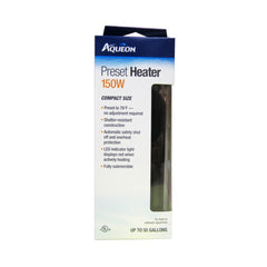 Aqueon® Preset Heater 150 Watt 3.5 X 1.5 X 9.25 Inch