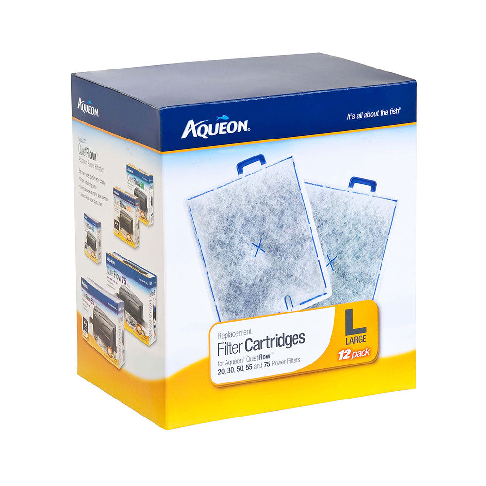 Aqueon® Replacement Filter Cartridges Large X 12 Count