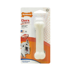 Nylabone® Dura Chews® Power Chews Chicken Flavor Long Lasting Chews Dog Toys Regular Up to 25 Lbs