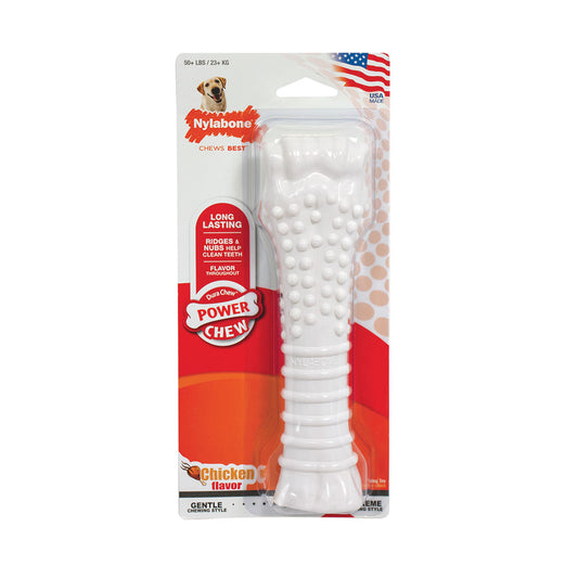 Nylabone® Dura Chews® Power Chews Medley Flavor Long Lasting Textured Bone Chews Dog Toys Souper 50+ Lbs