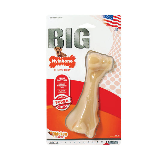Nylabone® Dura Chew® Power Chew Beef Bone Long Lasting Chew Dog Toy