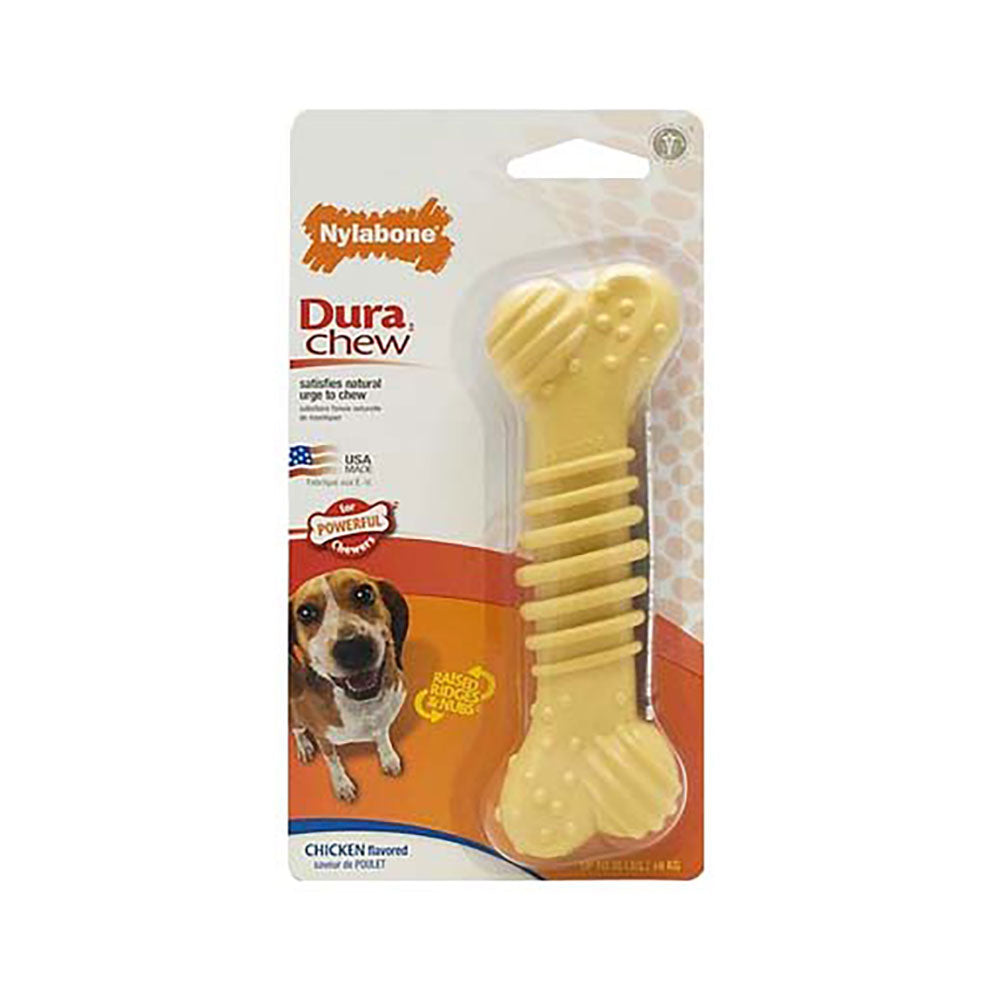 Nylabone® Dura Chews® Power Chews Medley Flavor Long Lasting Textured Bone Chews Dog Toys Regular Up to 25 Lbs