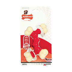 Nylabone® Dura Chew® Power Chew Bacon Flavor Double Bone Long Lasting Chew Dog Toy Wolf Up to 35 Lbs