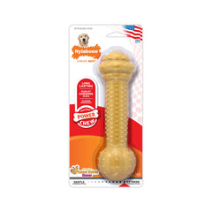 Nylabone® Dura Chews® Power Chews Peanut Butter Flavor Barbell Long Lasting Chews Dog Toys Large/X-Large