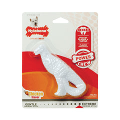 Nylabone® Dura Chews® Power Chews Chicken Flavor Dinosaur Dental Chews Dog Toys Regular Up to 25 Lbs