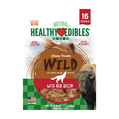 Nylabone® Healthy Edibles® Wild Bison Flavor Chew Dog Treat, 16 Count, Small
