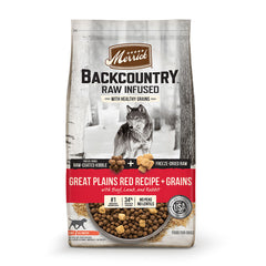Merrick® Backcountry® Raw Infused with Healthy Grains Great Plains Red Recipe and Grains Adult Dog Food, 4 Lbs