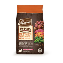 Merrick® Lil' Plates™ Grain Free Real Texas Beef and Sweet Potato Recipe Adult Dry Dog, 4 Lbs