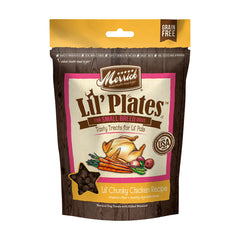 Merrick® Lil' Plates™ Grain Free Lil' Chunky Chicken Recipe Small Breed Dog Treats 5.5 Oz
