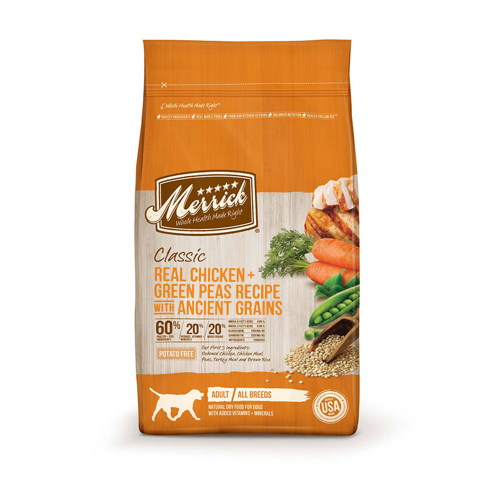 Merrick® Classic Healthy Grains Real Chicken and Brown Rice Recipe with Ancient Grains Adult Dry Dog Food, 12 Lbs