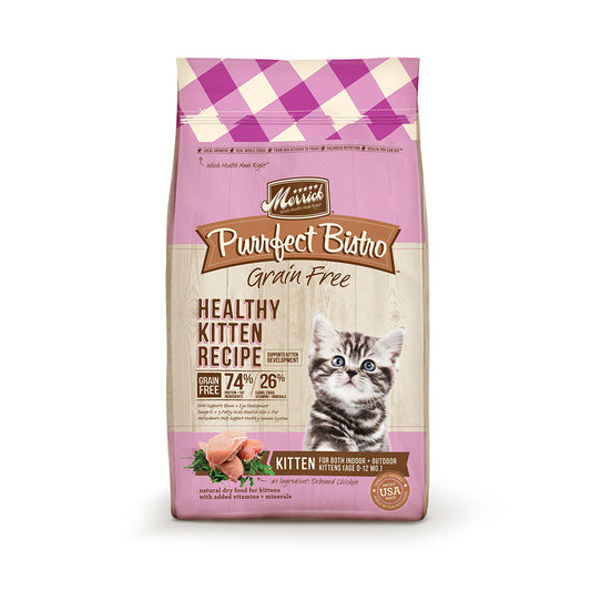 Merrick® Purrfect Bistro® Grain Free Healthy Kitten Recipe Cat Food 7 Lbs