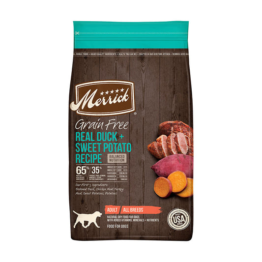 Merrick® Grain Free Real Duck & Sweet Potato Recipe Dog Food 22 Lbs