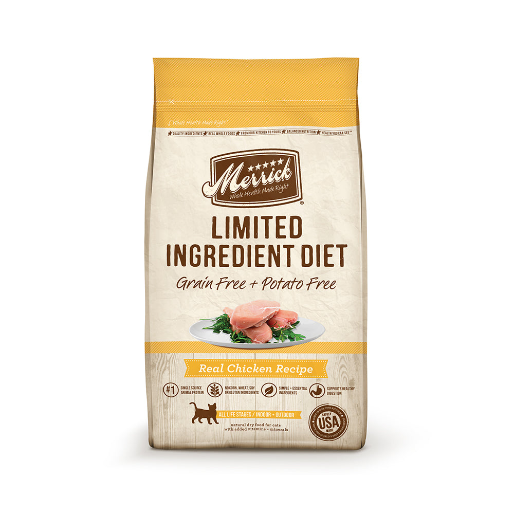 Merrick® Limited Ingredient Diet Grain Free Real Chicken Recipe Cat Food 4 Lbs