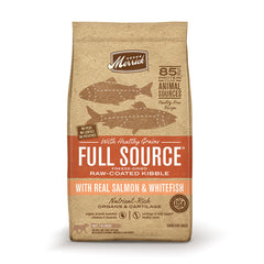 Merrick® Full Source® Healthy Grains Freeze-Dried Raw-Coated Kibble with Salmon & Whitefish Dog Food 4 Lbs