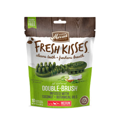 Merrick® Fresh Kisses™ Double Brush Infused with Coconut and Botanical Oils Medium Dog Treats 10 Oz